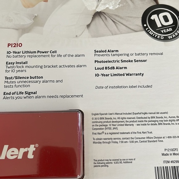 FIRST ALERT ⭐️ smoke & fire alarms - Picture 5 of 5